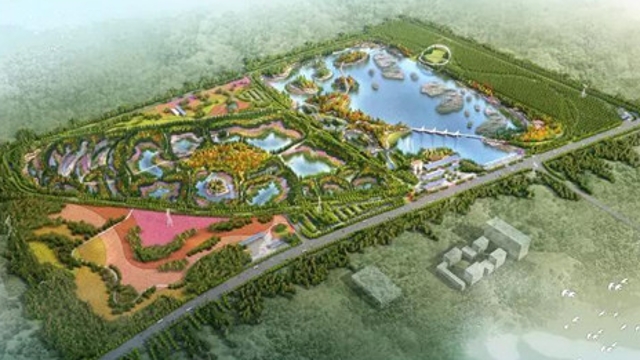 周口中心城區(qū)首個高標準濕地公園開建！這一組效果圖震撼你了嗎？