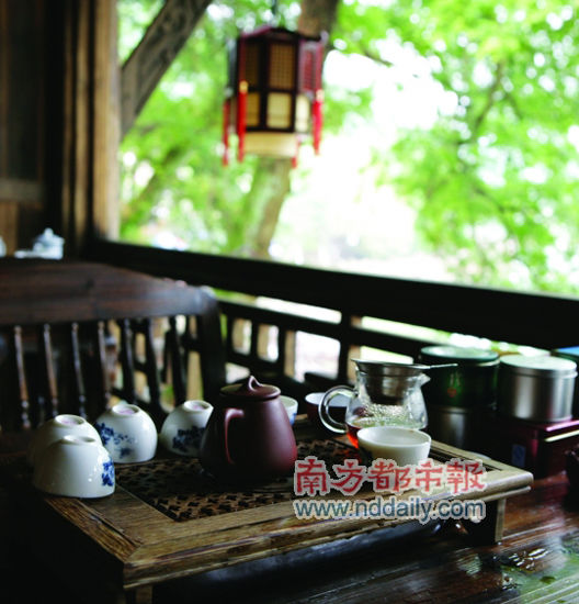 山中清涼，正適合避暑